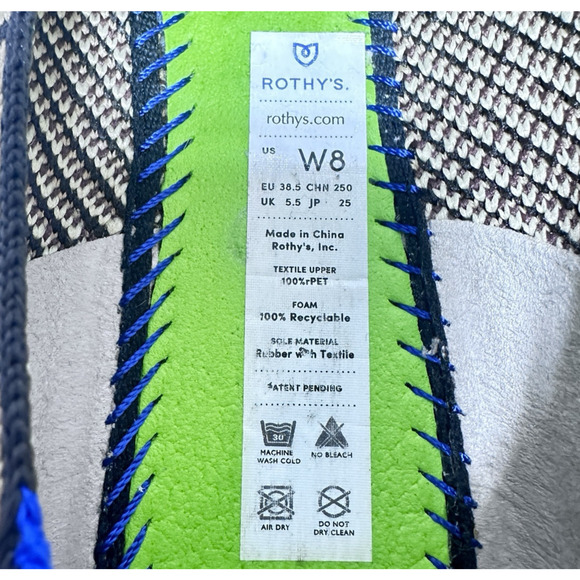 Rothys The Loafer Womens Sz 8 Mocha Flat Spot Leopard Animal Print - Picture 8 of 11